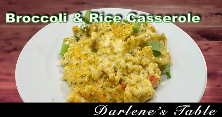 Broccoli and Rice Casserole