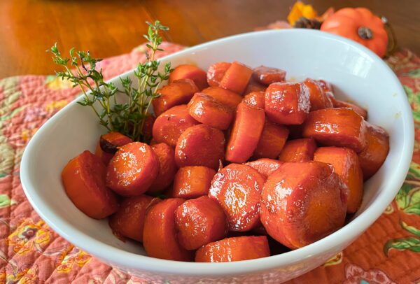 <strong>Bourbon Glazed Carrots</strong>