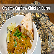 Creamy Cashew Chicken Curry