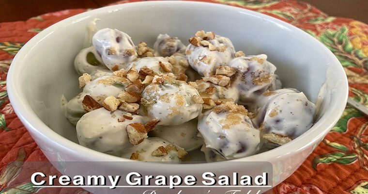 Creamy Grape Salad