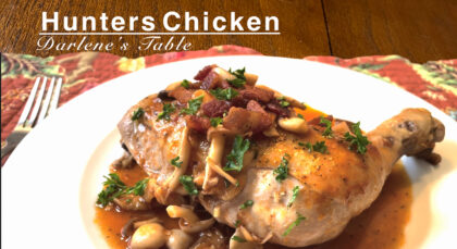 Hunter’s Chicken (Poulet Chasseur)