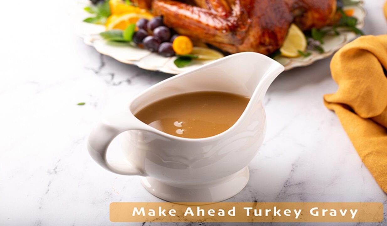 Make-Ahead Turkey Gravy