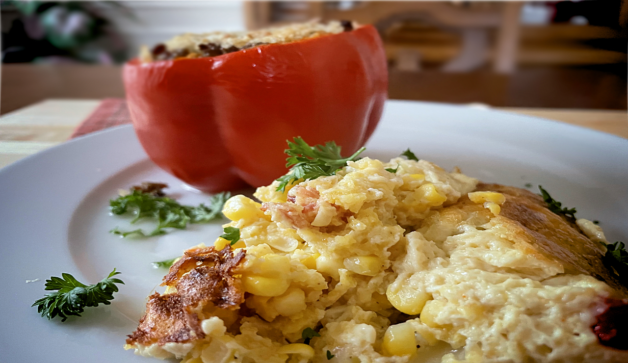 Sweet Corn Pudding Casserole