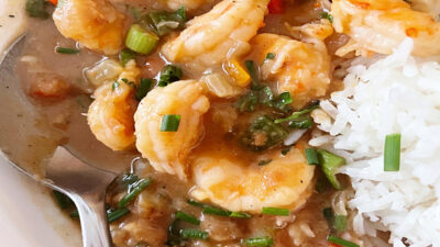 Shrimp Étouffée on DarlenesTable.com a satisfying recipe