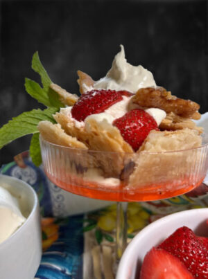 Strawberry Surprise with Pie Crusties