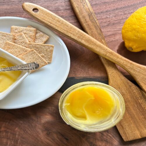 Lemon Curd on DarlenesTable.com