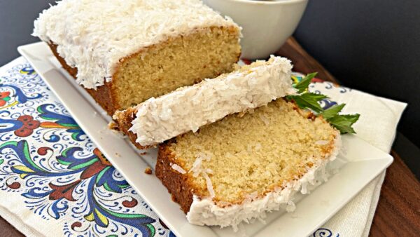 Triple Coconut Pound Cake