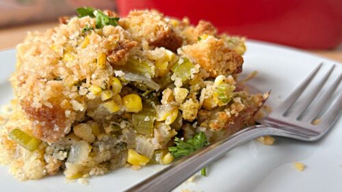 Scalloped Corn Dressing