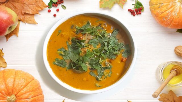 Pumpkin Black Bean Soup