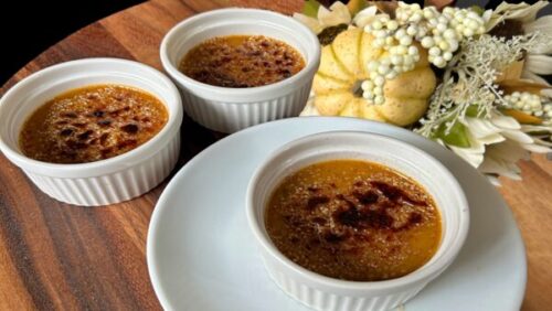 Pumpkin Crème Brûlée