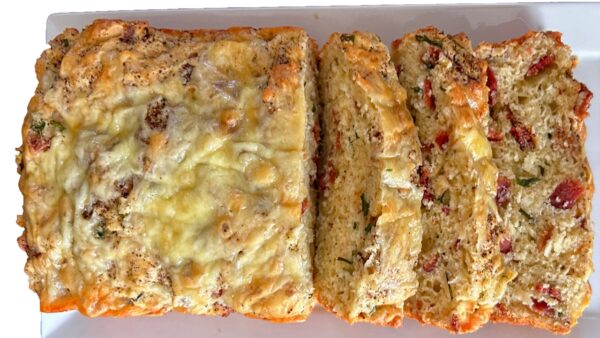 Cheddar, Chive, Bacon Quick Bread