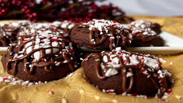 Peppermint Chocolate Cookies