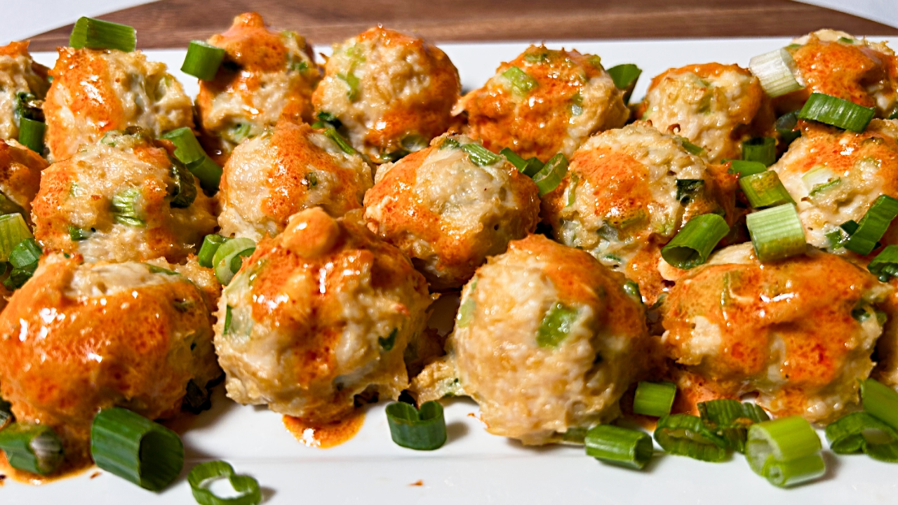 Buffalo Chicken Meatballs