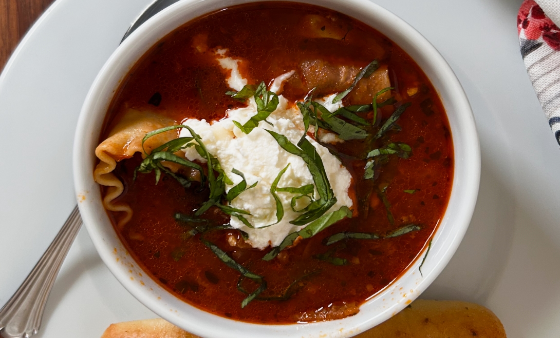 Lasagna Soup