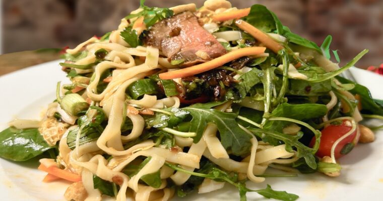 Thai Steak and Noodle Salad