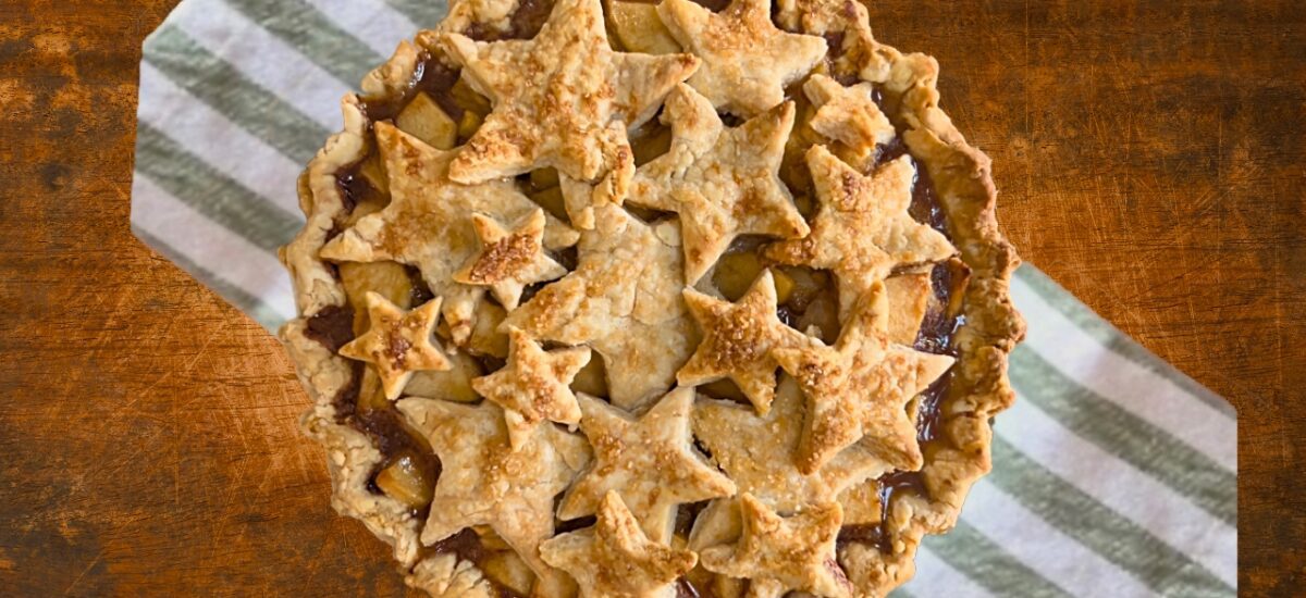 Classic Apple Pie for the Fourth of July