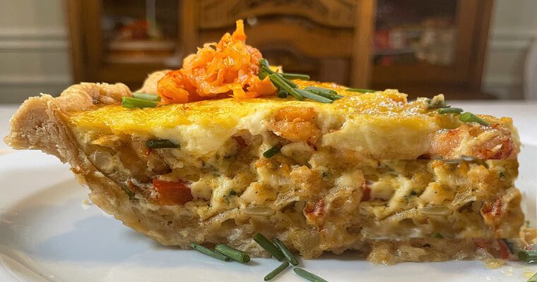 Crawfish Quiche