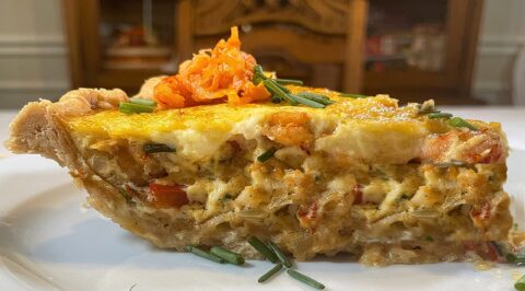 Crawfish Quiche